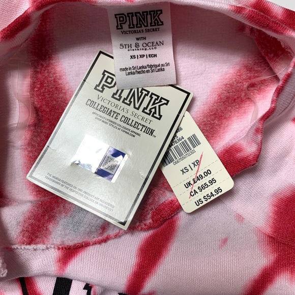 Victoria’s Secret Pink Tie Dye Sweatshirt - Picture 6 of 9